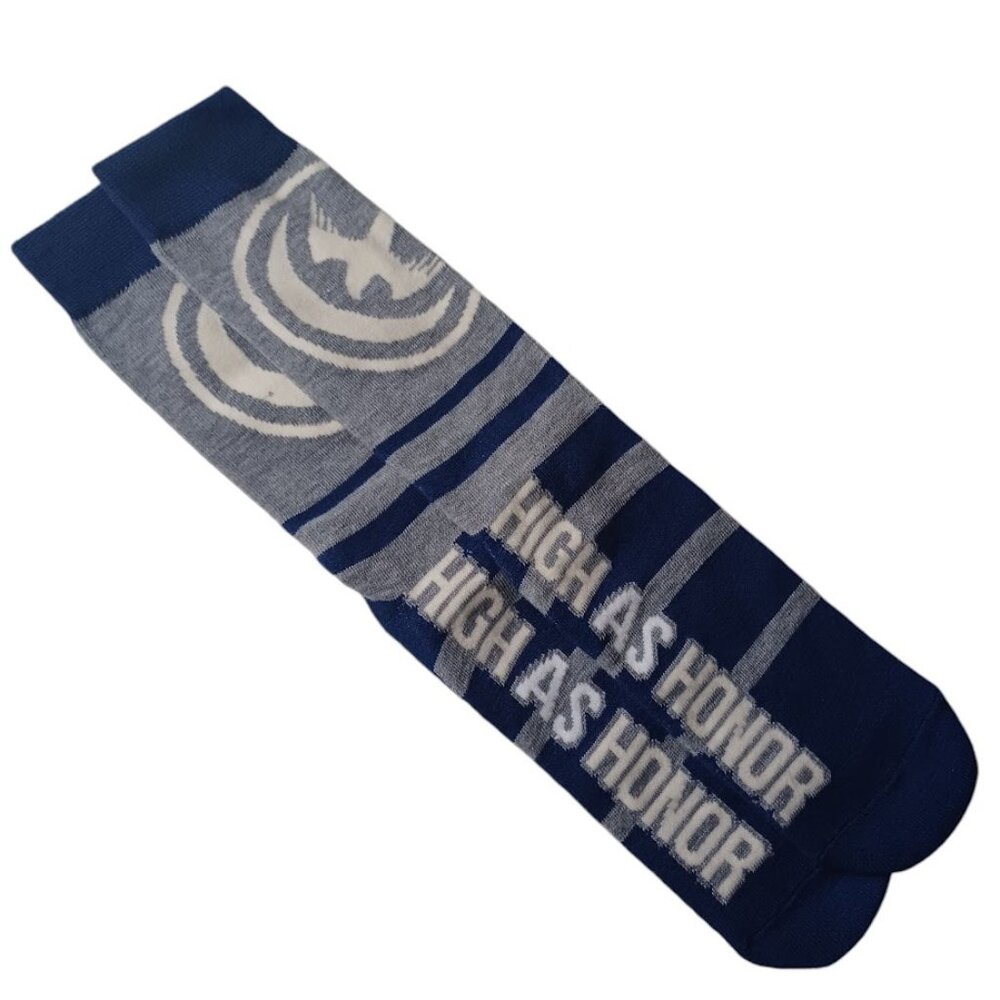 GOT Game Of Thrones Crew Socks NEW Size Mens 6-12 Novelty -1 Pair -TV Show - Picture 1 of 9
